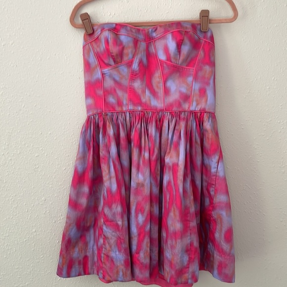 Rebecca Taylor Summer Mini Dress size 8 - Picture 6 of 7